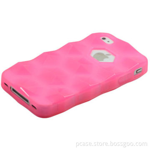 Nice rock stone TPU case for iPhone 4S